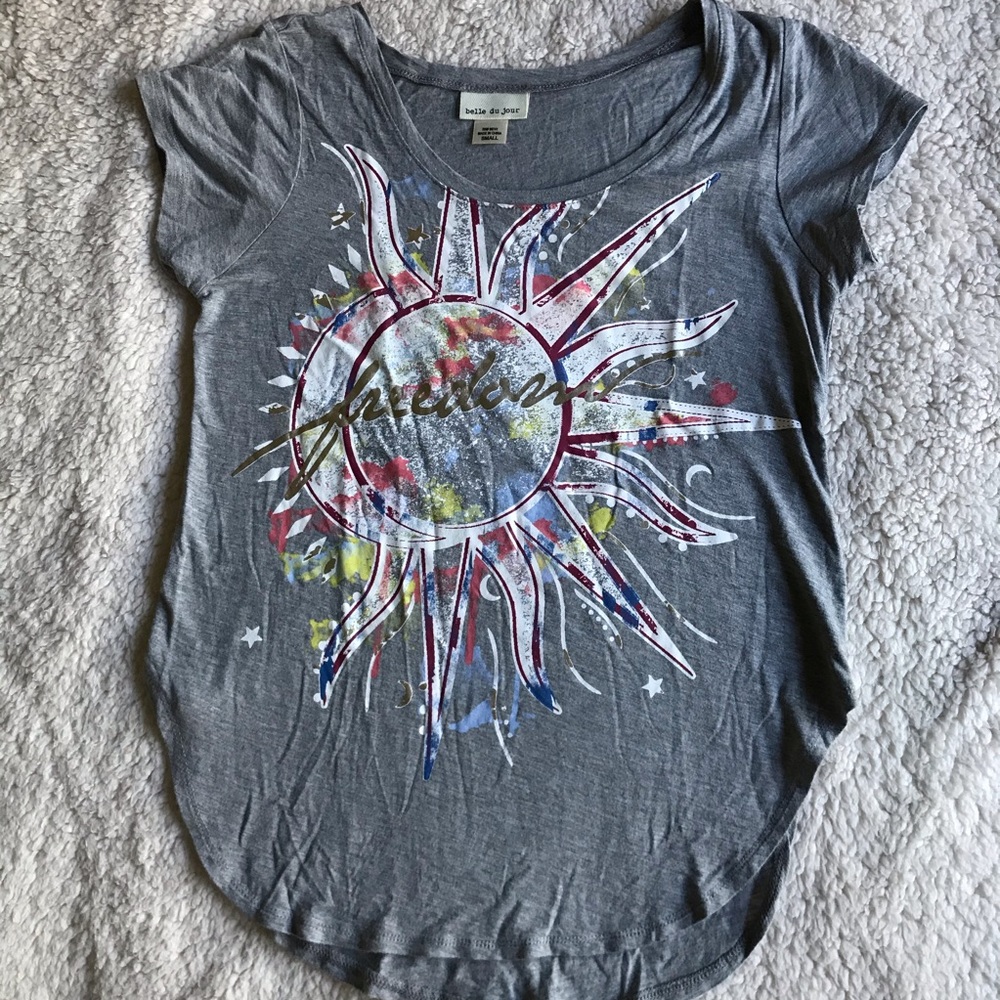 Gray Graphic Tee